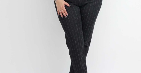 JEANS GESSATO STRASS - nero, 62