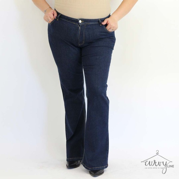 JEANS ZAMPA ONE WASH