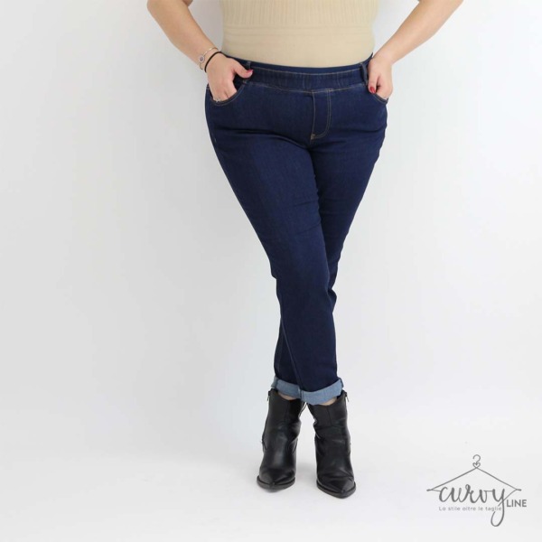 JEGGINS OVER JEANS SLIM