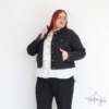 GIACCA JEANS CROP CURVY - Image 5