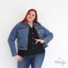 GIACCA JEANS CROP CURVY - Image 13