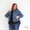 GIACCA JEANS CROP CURVY - Image 14