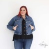 GIACCA JEANS CROP CURVY - Image 16