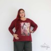 MAGLIA FOGLIE OVERSIZE - immagine 4