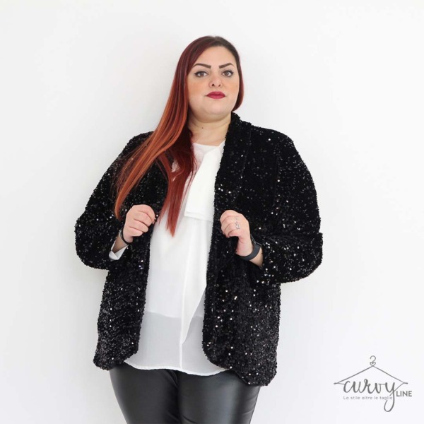 BLAZER PAILLETTE CURVY