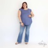 OVER JEANS ZAMPETTA STRETCH - immagine 9