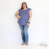 OVER JEANS ZAMPETTA STRETCH - immagine 8