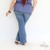 OVER JEANS ZAMPETTA STRETCH - immagine 2