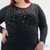 MAGLIA STONE STRASS CURVY - immagine 2