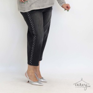 JEANS CAROTA BORCHIATO