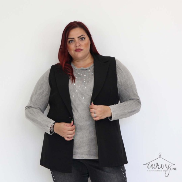 GILET DONNA OVERSIZE