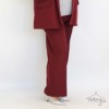 PANTALONE TAILLEUR BURGUNDY - immagine 4