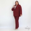 PANTALONE TAILLEUR BURGUNDY - immagine 9