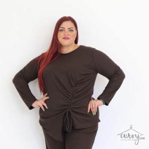 MAGLIA ROSY CURVY