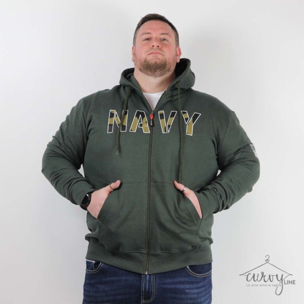 FELPA NAVY OVER