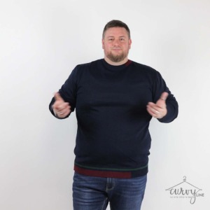 MAGLIA INSERTI OVERSIZE