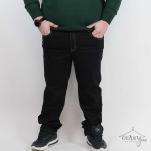 JEANS BLACK 5 TASCHE