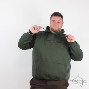 FELPA OVERSIZE CAPPUCCIO