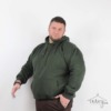 FELPA OVERSIZE CAPPUCCIO - immagine 7