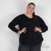 MAGLIA SCOLLO V STRASS - immagine 6