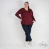 MAGLIA SCOLLO V STRASS - immagine 15