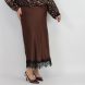 Gonna Satin Pizzo - immagine 3